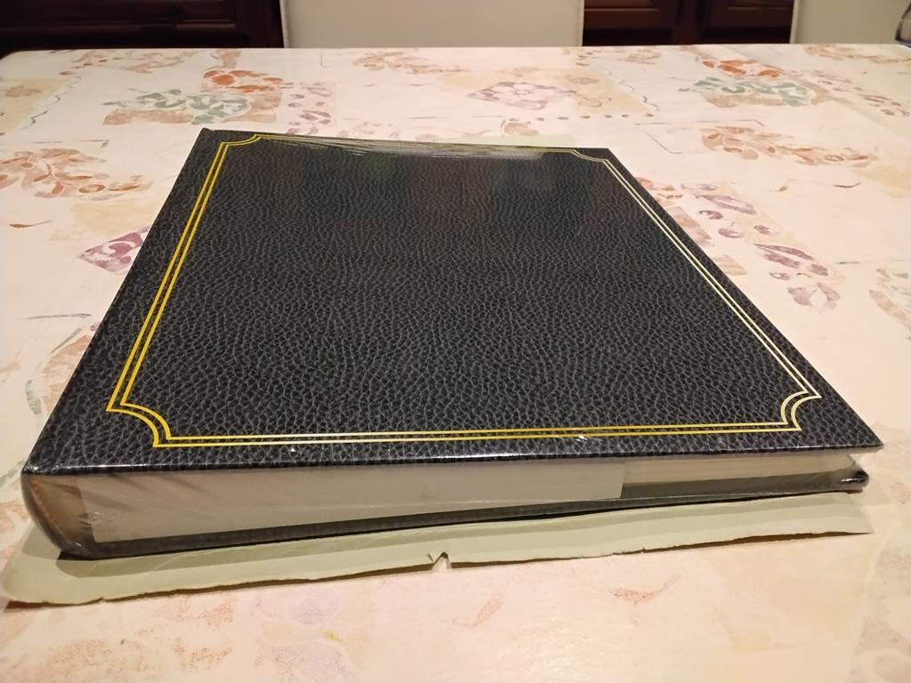 Mooi  Jumbo Fotoalbum, Audio, Tv en Foto, Fotoalbums en Accessoires, Ophalen, Nieuw, Zwart