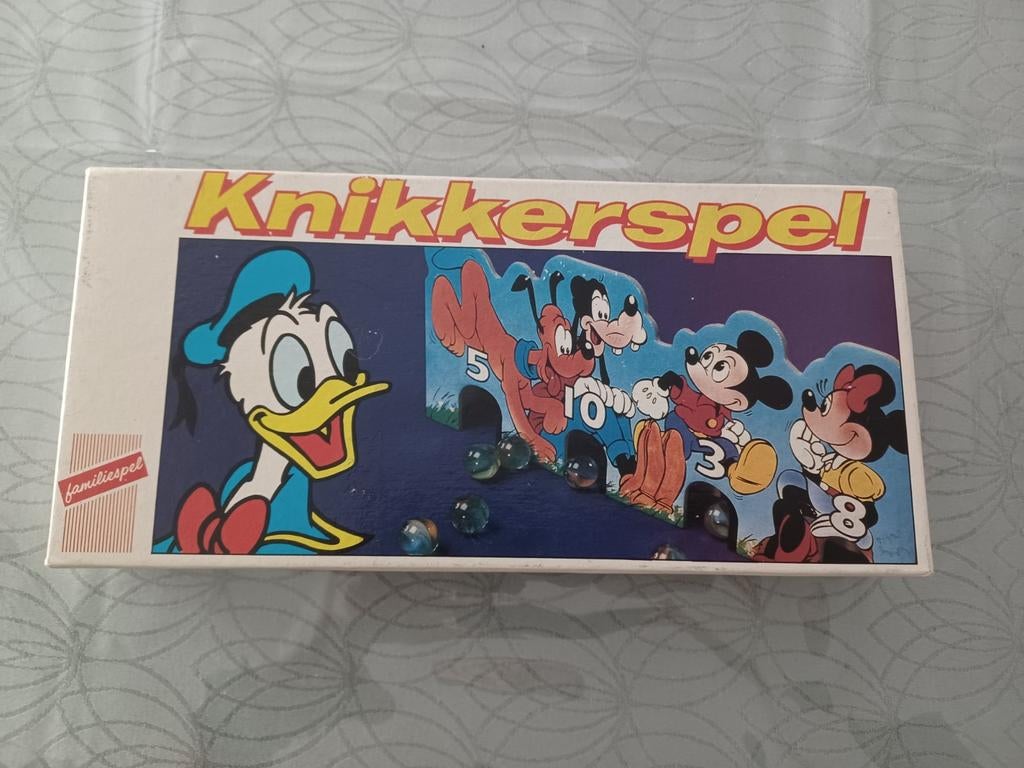 Knikker familiespel Walt Disney, Kinderen en Baby's, Speelgoed | Overig, Ophalen of Verzenden, Gebruikt, Jongen of Meisje