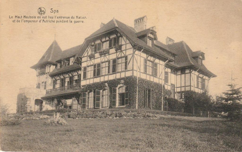 SPA LE HAUT NEUBOIS 1922 CPA, Enlèvement ou Envoi, 1920 à 1940, Affranchie, Liège