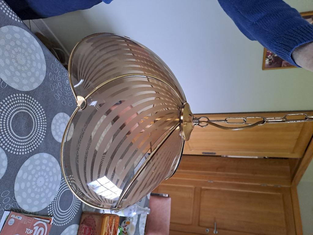 luster, Ophalen of Verzenden, Gebruikt, Glas
