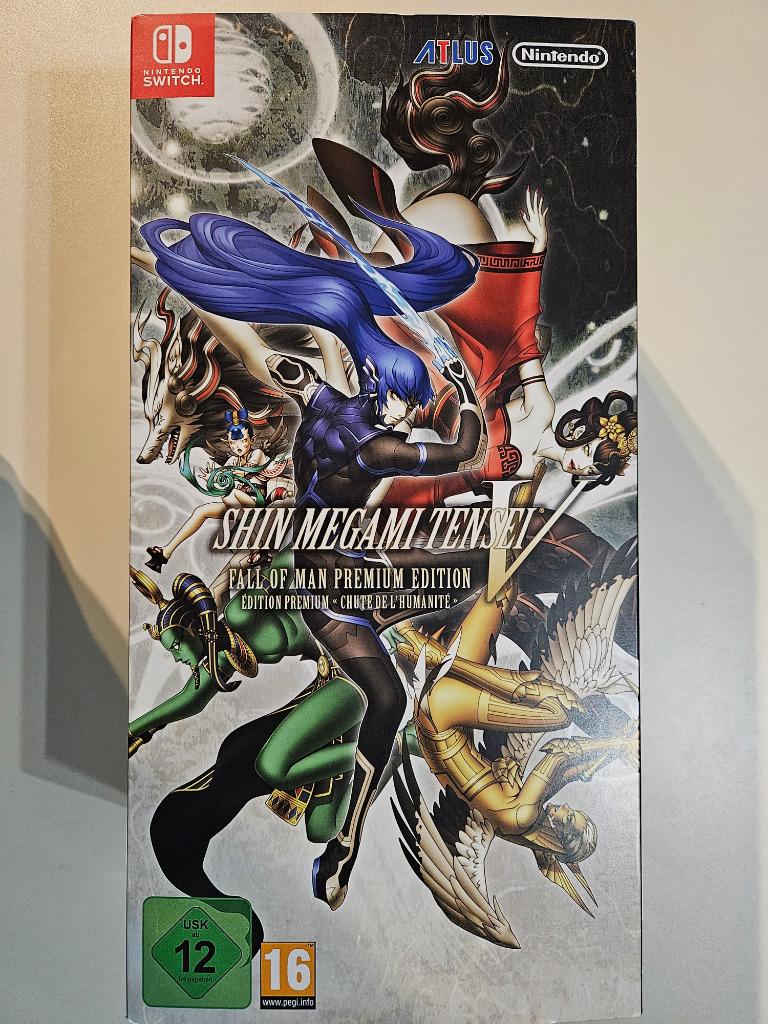 Shin Megami Tensei V - Fall of Man Premium / Switch (Nieuw), Games en Spelcomputers, 1 speler, Nieuw, Ophalen of Verzenden, Role Playing Game (Rpg)