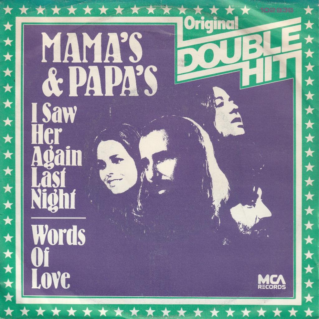 Mamas & Papas - I saw her again last night, Verzenden, Gebruikt, Pop