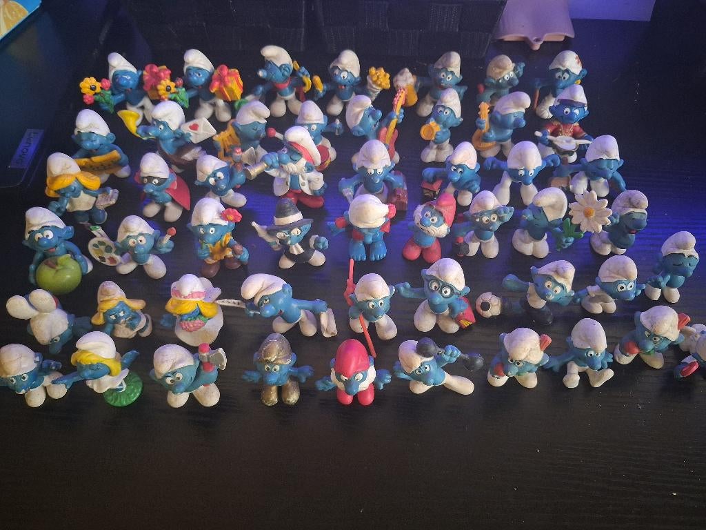 Schtroumpfs figurines, Collections, Schtroumpfs, Enlèvement, Utilisé, Différents Schtroumpfs, Poupée, Figurine ou Peluche