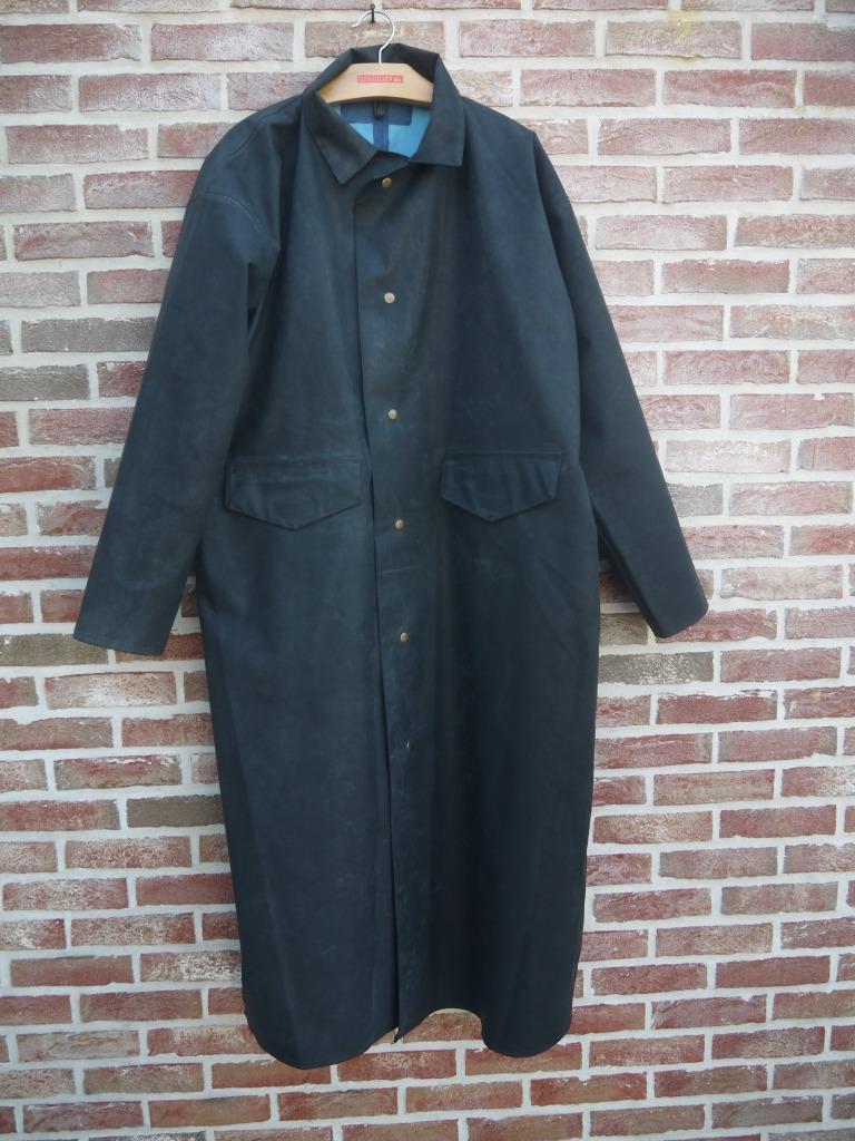 Vintage gerubberiseerde Mackintosh regenjas Maat L/XL, Ophalen of Verzenden, Gedragen, Maat 52/54 (L)
