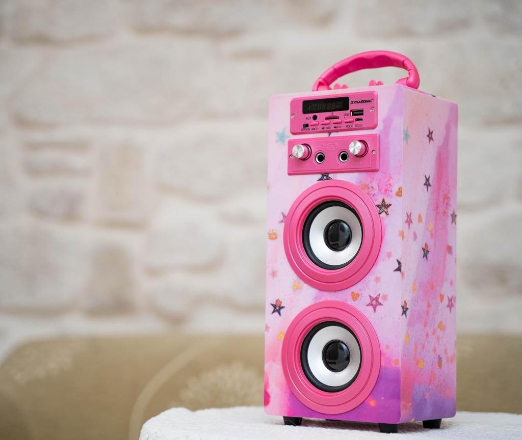 DYNASONIC draagbare karaokemachine GRATIS LEVERING, -, -, Nieuw, Microfoon(s)