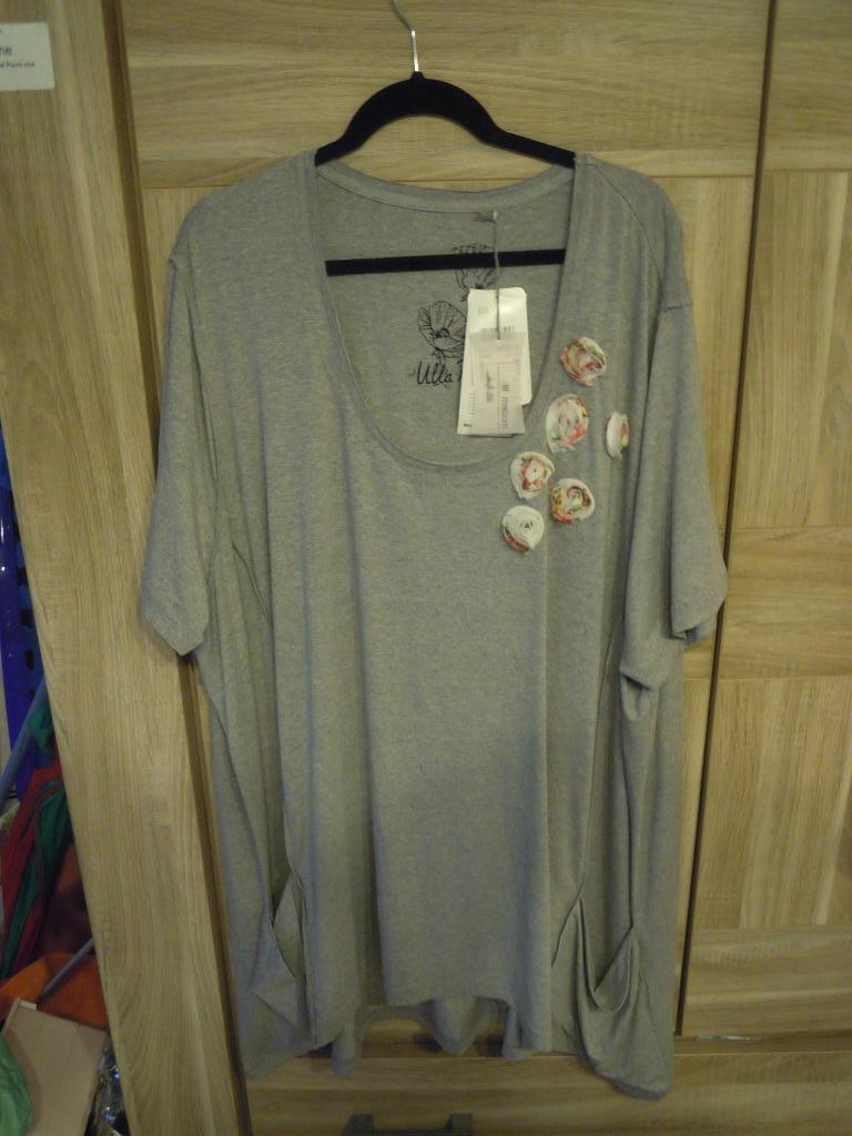 t shirt ulla popken maat 3 xl nieuw met etiket, Neuf, Gris, Enlèvement ou Envoi, Ulla Popken