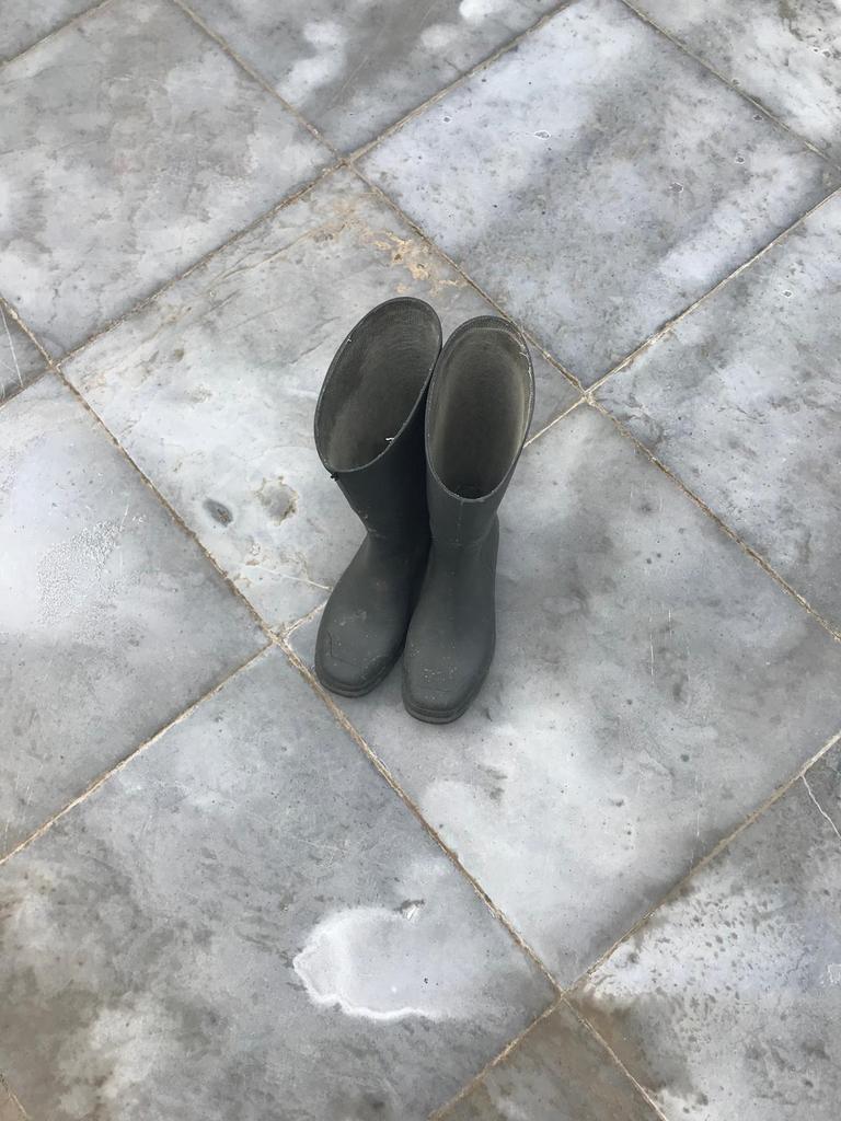 Rubber botten maat 42. Heel weinig gedragen., Ophalen of Verzenden, Zo goed als nieuw, Laarzen