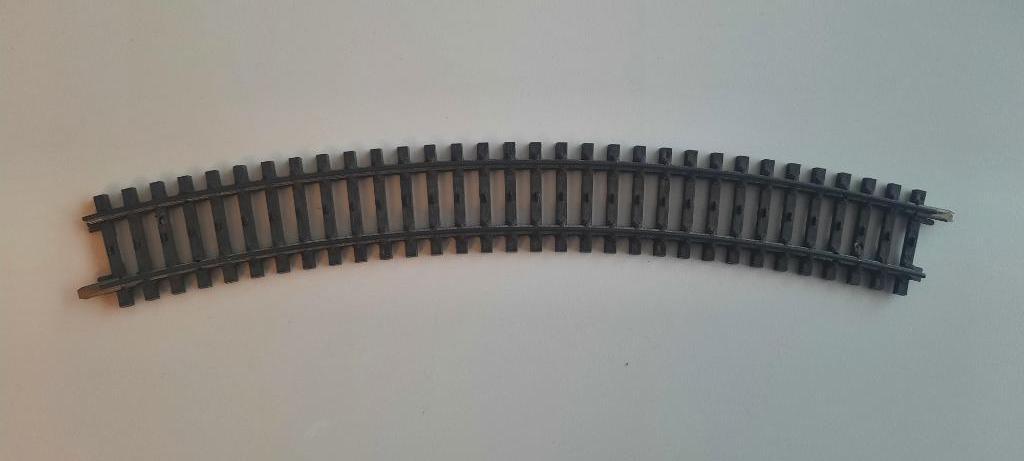 Marklin k-rails bocht 2134, Wisselstroom, Gebruikt, Rails, Ophalen of Verzenden