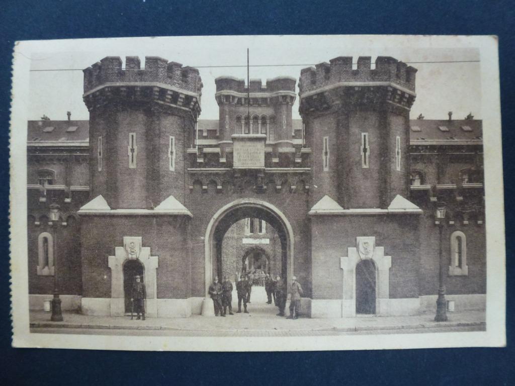 9 e linieregiment klein kasteel ingang brussel beschreven, Ophalen of Verzenden, 1920 tot 1940, Gelopen, Brussel (Gewest)
