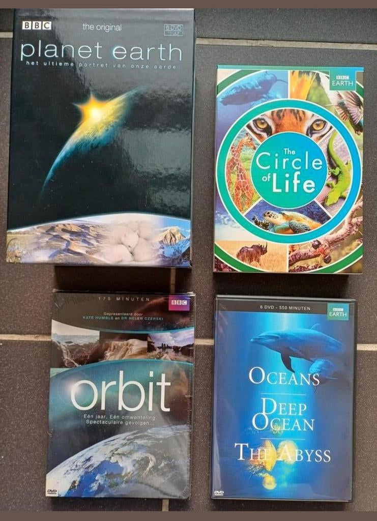 BBC EARTH, Cd's en Dvd's, Ophalen, Zo goed als nieuw