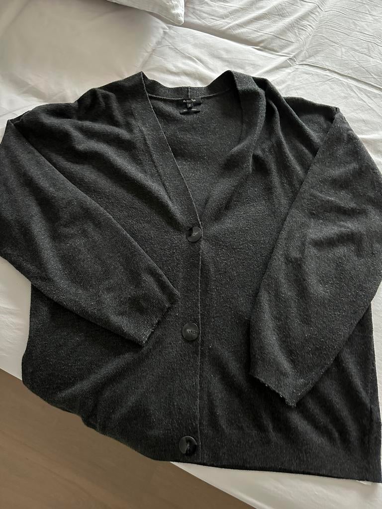 Grijze gilet Massimo Dutti, Massimo dutti, Maat 42/44 (L), Ophalen of Verzenden, Zo goed als nieuw