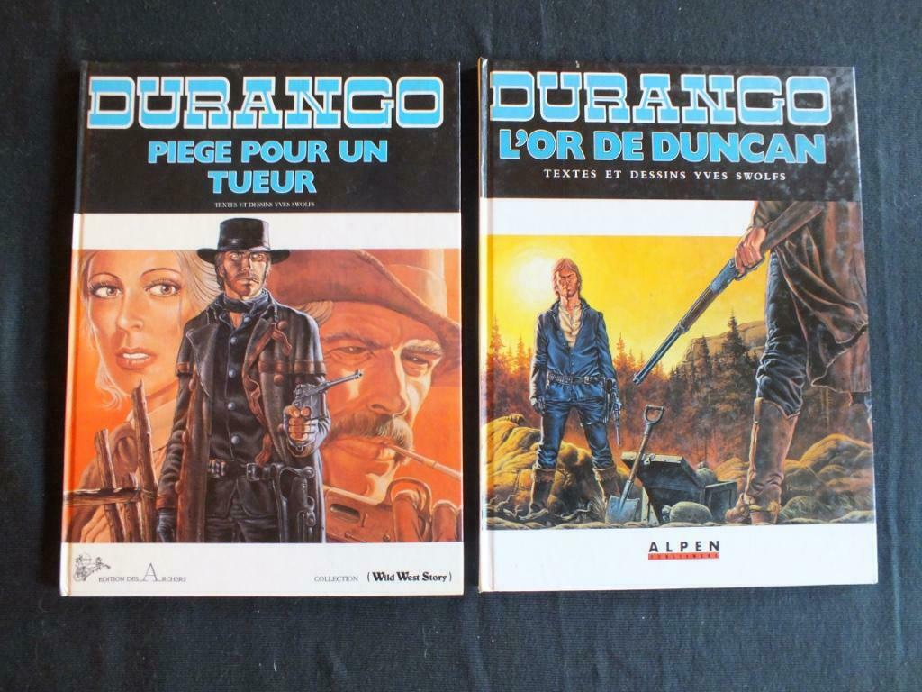 DURANGO (5 ALBUMS EO)                 EDITIONS DES ARCHERS, Livres, BD, Comme neuf, Série complète ou Série, Enlèvement ou Envoi