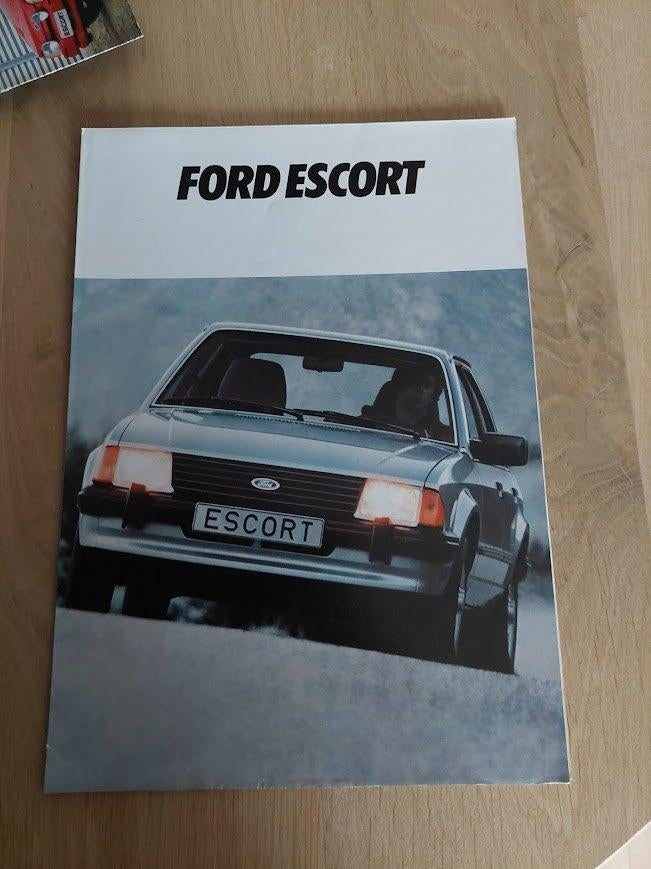 Escort Folders en brochures, Enlèvement ou Envoi, Comme neuf, Ford