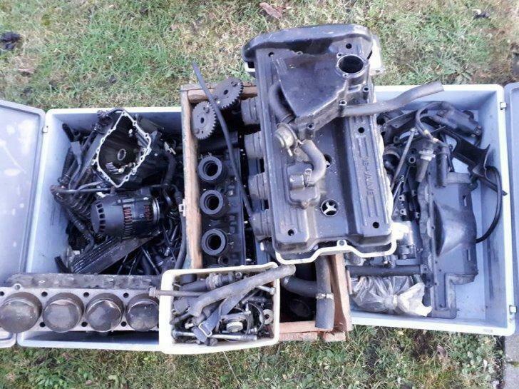 Kawasaki GTR 1000 motorblok delen, Motoren, Gebruikt