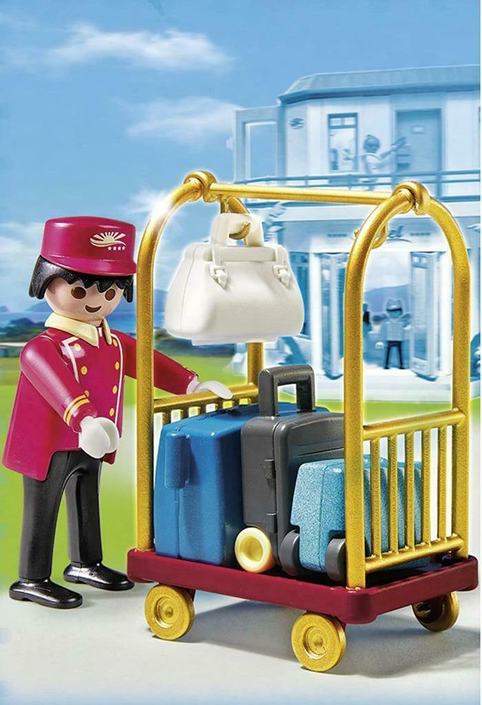 +++ PLAYMOBIL 5270 - BAGAGISTE +++, Enfants & Bébés, Enlèvement ou Envoi, Comme neuf, Ensemble complet