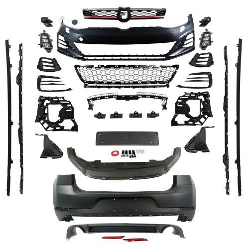 Kit Pare-chocs Pour Vw Golf 7 De 2012 A 2017 Complet, Autos : Divers, Tuning & Styling, Enlèvement ou Envoi