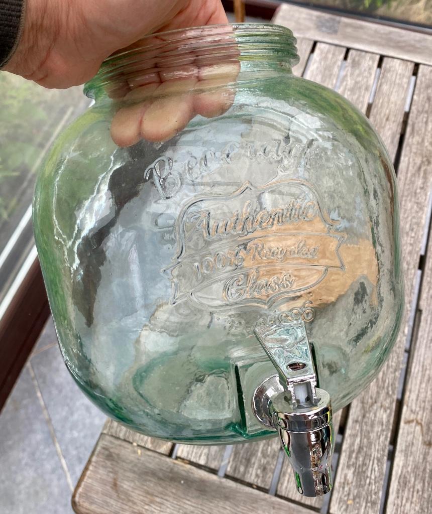 distributeur de boissons, Enlèvement, Comme neuf, Verre