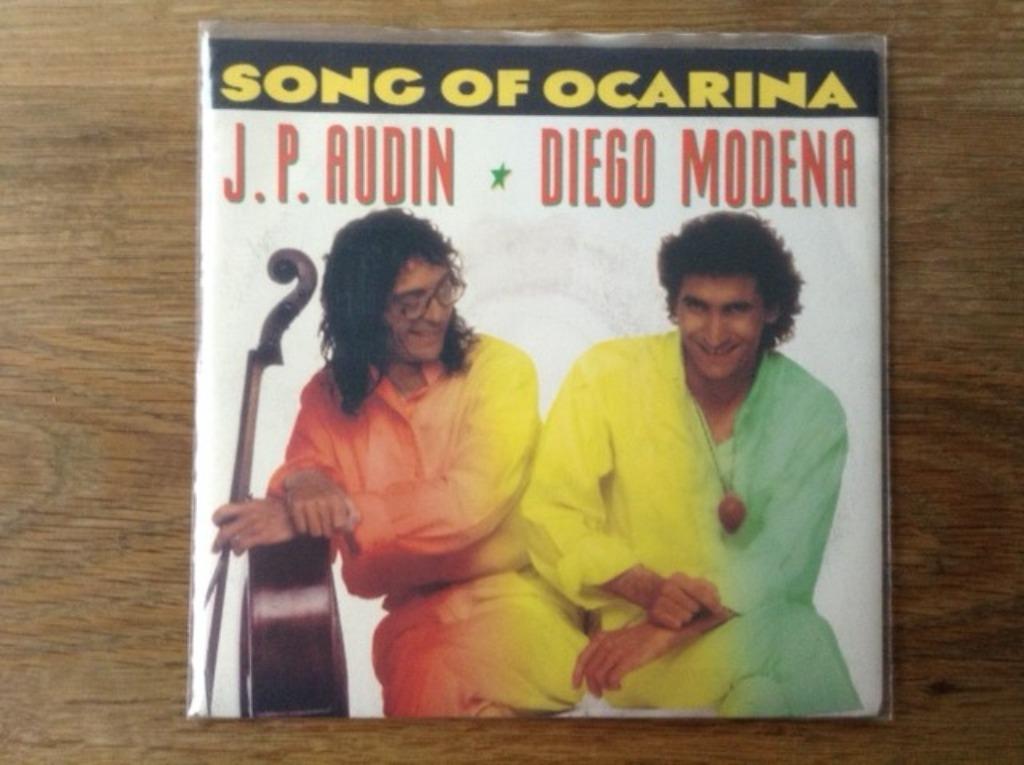 single j.p. audin & diego modena, Cd's en Dvd's, Vinyl Singles, Single, Pop, 7 inch, Ophalen of Verzenden