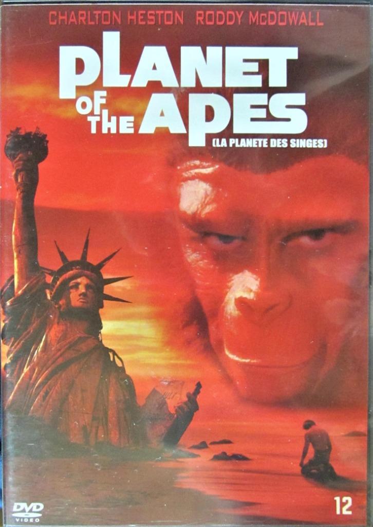DVD ACTIE/ SCIENCE FICTION- PLANET OF THE APES (EERSTE FILM, Alle leeftijden, Ophalen of Verzenden, Zo goed als nieuw, Actiethriller