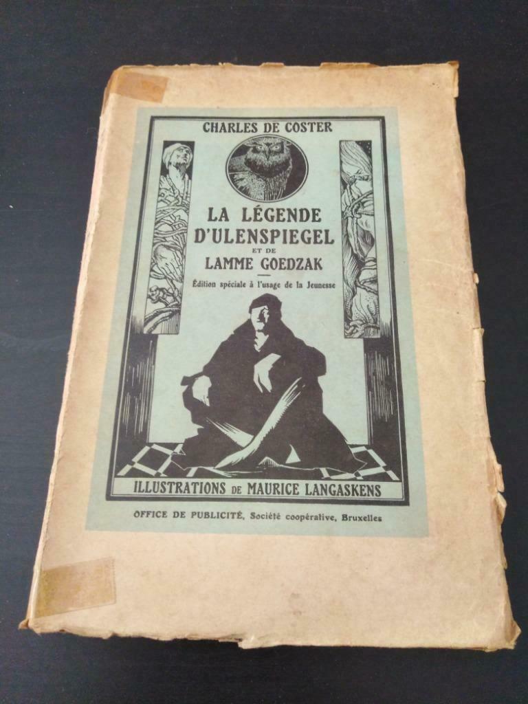 La légende d'Ulenspiegel et de Lamme Goedzak, Charles de Cos, Ophalen of Verzenden, Gelezen