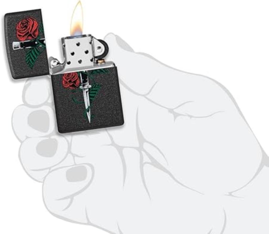 Briquet Zippo Pink Dagger LIVRAISON RAPIDE ET GRATUITE, Envoi, Neuf, Briquet