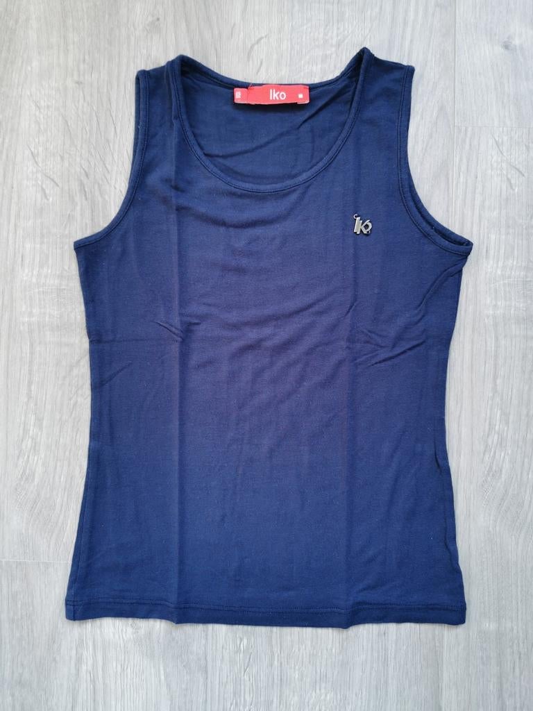 Blauw topje IKO - maat 140, Gebruikt, Meisje, Iko, Ophalen of Verzenden