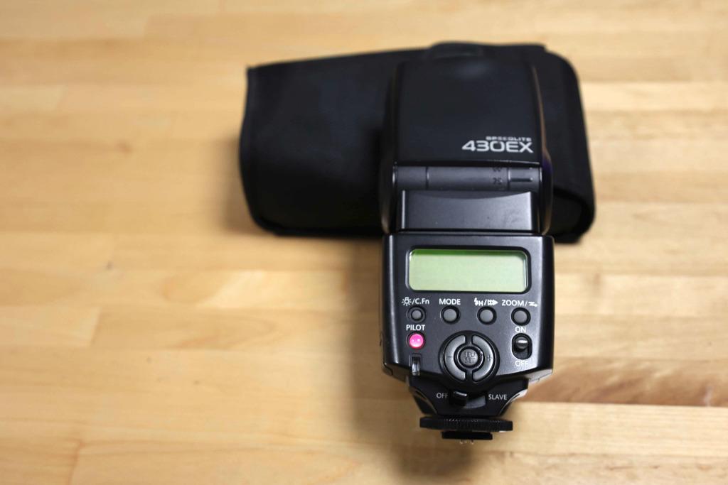 Flash Canon speedlite 430 EX, Ophalen, Gebruikt, Canon, Kantelbaar