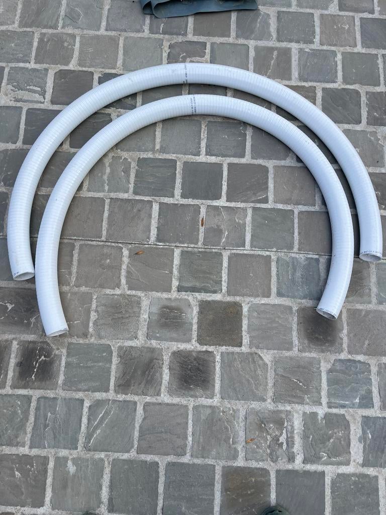 Tuyaux pvc souple 2x 2M dn63, Enlèvement ou Envoi