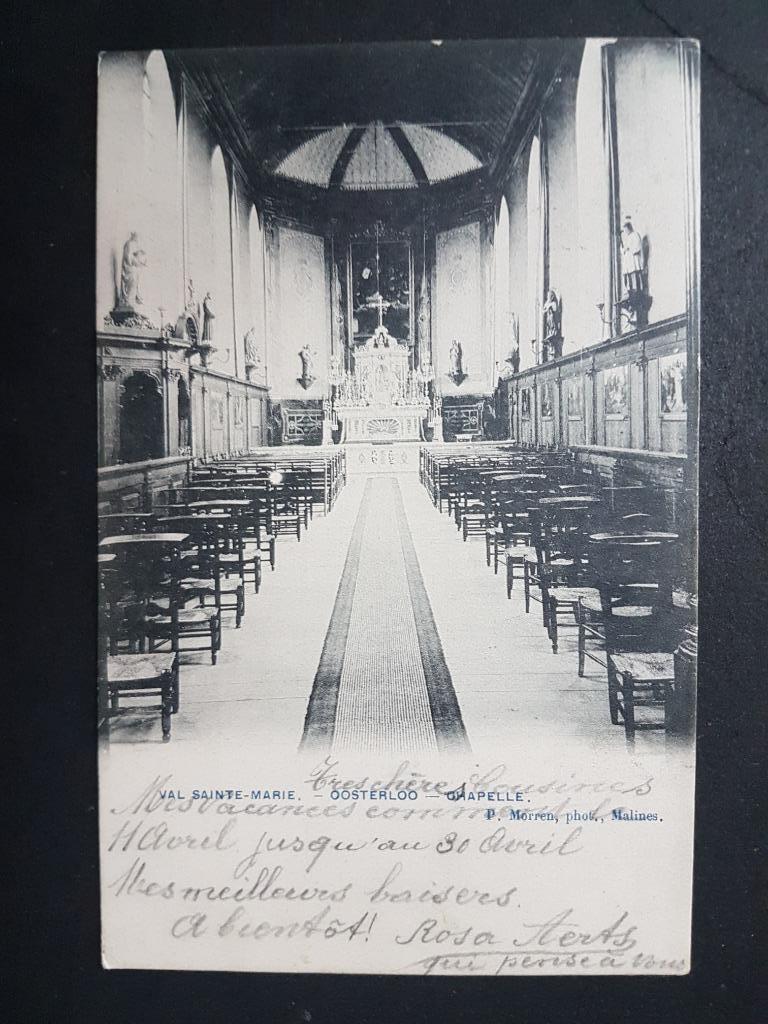 Postkaart Oosterloo Oosterlo ( Geel ) Chapelle Val Ste_Marie, Verzamelen, Ophalen of Verzenden, Voor 1920, Gelopen, Antwerpen