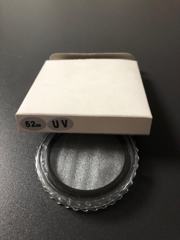UV Voorzetfilter 52mm, Ophalen of Verzenden, Nieuw, Accessoires