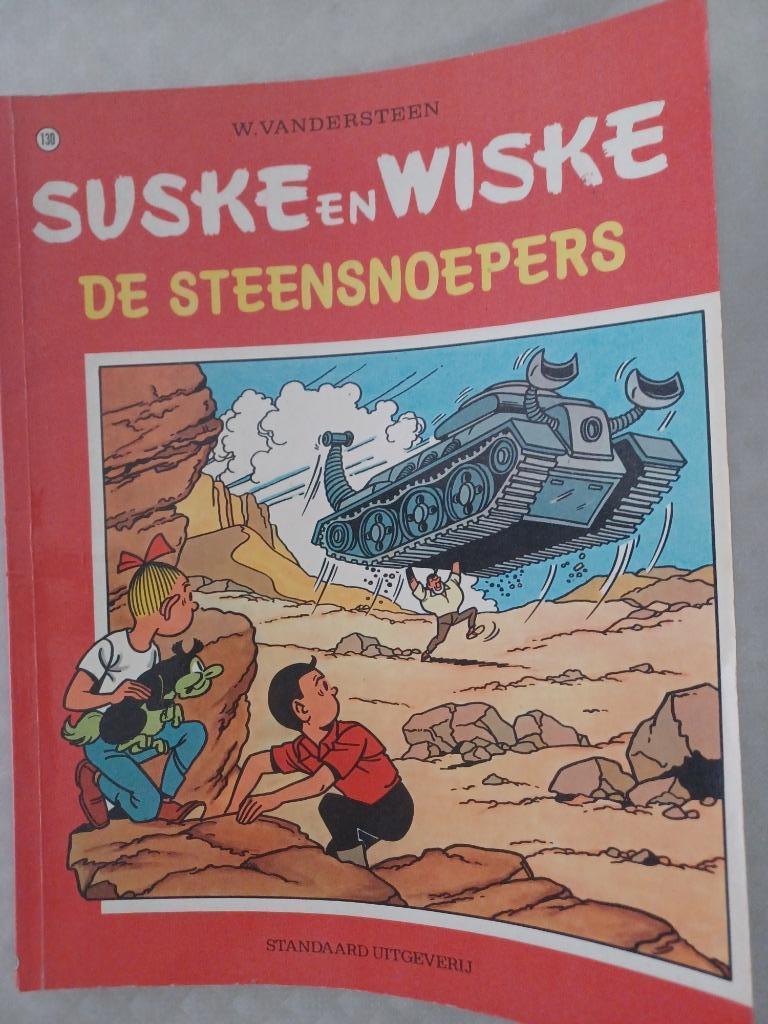Suske en wiske nr 130. De steensnoepers eerste druk, Enlèvement ou Envoi, Willy Vandersteen, Une BD, Utilisé