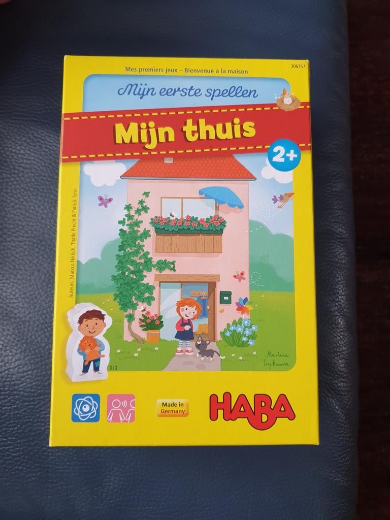 Haba spel mijn thuis vanaf 2 jaar, Ophalen