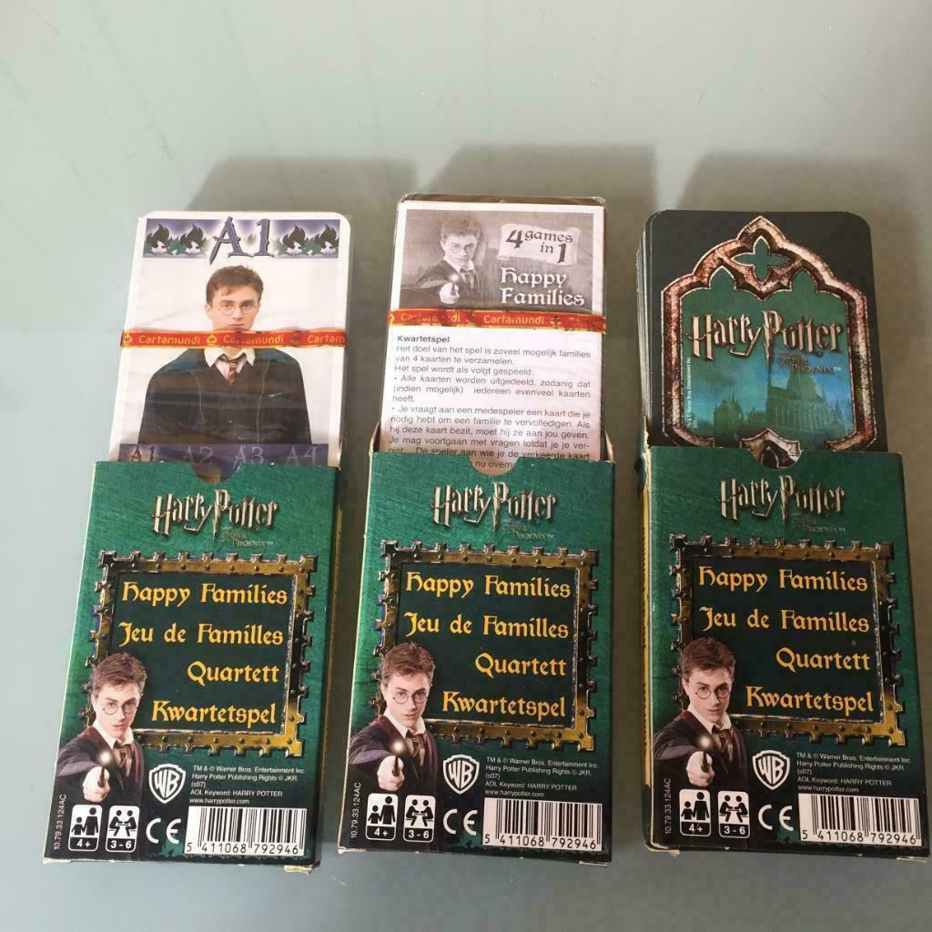 s/3 jeux de cartes Harry Potter et l'ordre du Phénix, Enlèvement ou Envoi, Neuf, Jeu