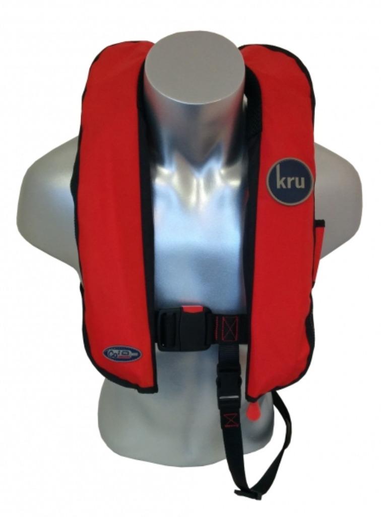 KRU COMMODORE ZWART REDDINGSVEST NIEUW ORIGINEEL VERPAKT, Watersport en Boten, Watersportkleding, Ophalen, KRU, Nieuw, Dame of Heer