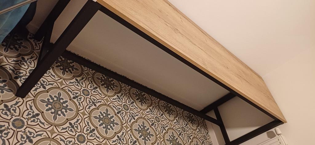 Zeer kwalitatieve en robuuste statafel / bartafel, Ophalen, Zo goed als nieuw