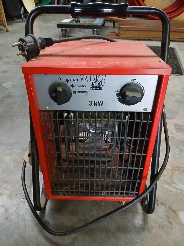 warmelucht blazer elektrisch, Doe-het-zelf en Bouw, Ophalen, 30 tot 80 cm, Radiator, Minder dan 60 cm
