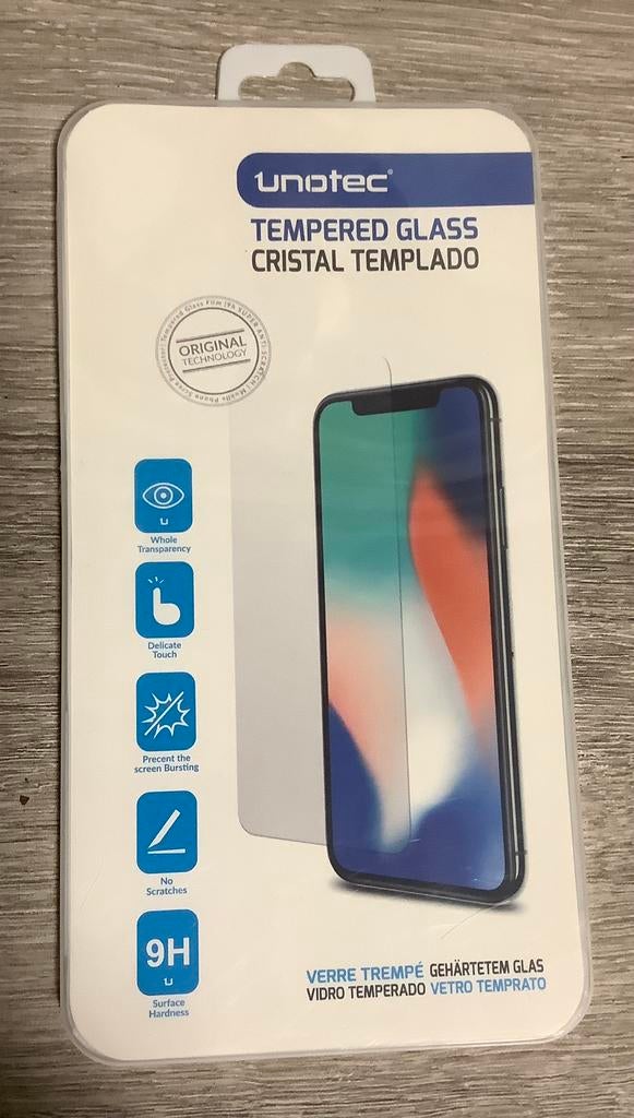 Verre trempé Unotec iPhone 7 Plus, Enlèvement ou Envoi, Neuf