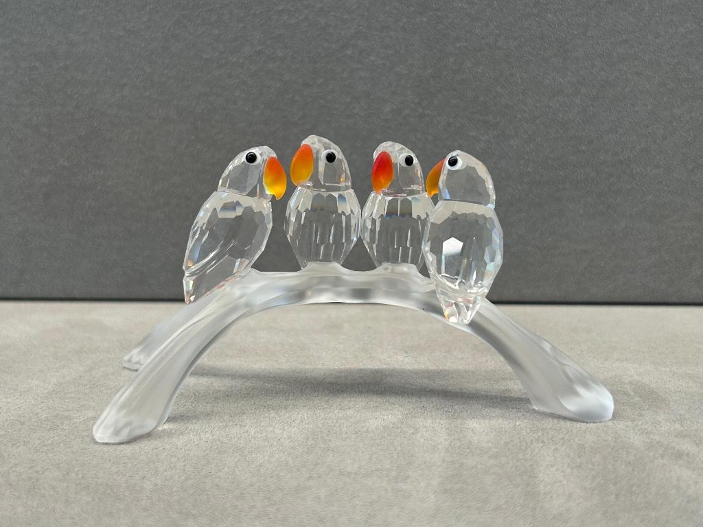 Swarovski Dwergpapegaaien, Collections, Swarovski, Enlèvement ou Envoi, Neuf, Figurine