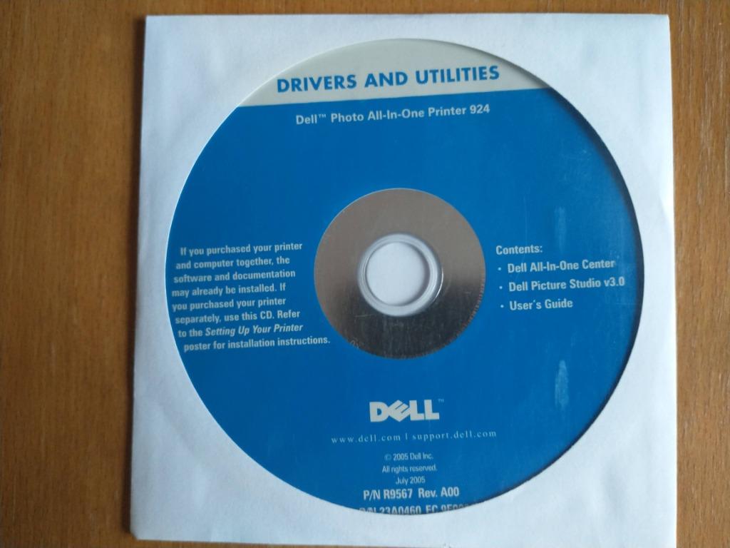 Dell Photo All-in-One Printer 924 Drivers and Utilities, Ophalen of Verzenden