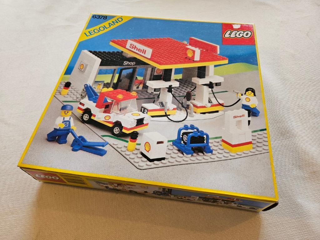 LEGO Classic Town 6378 Service Station MET DOOS, Enlèvement ou Envoi, Comme neuf, Ensemble complet, Lego