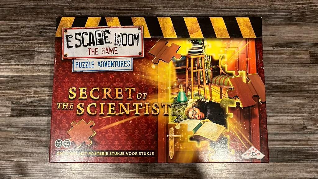 Escape Room - Secret of the scientist, Ophalen of Verzenden, Gebruikt
