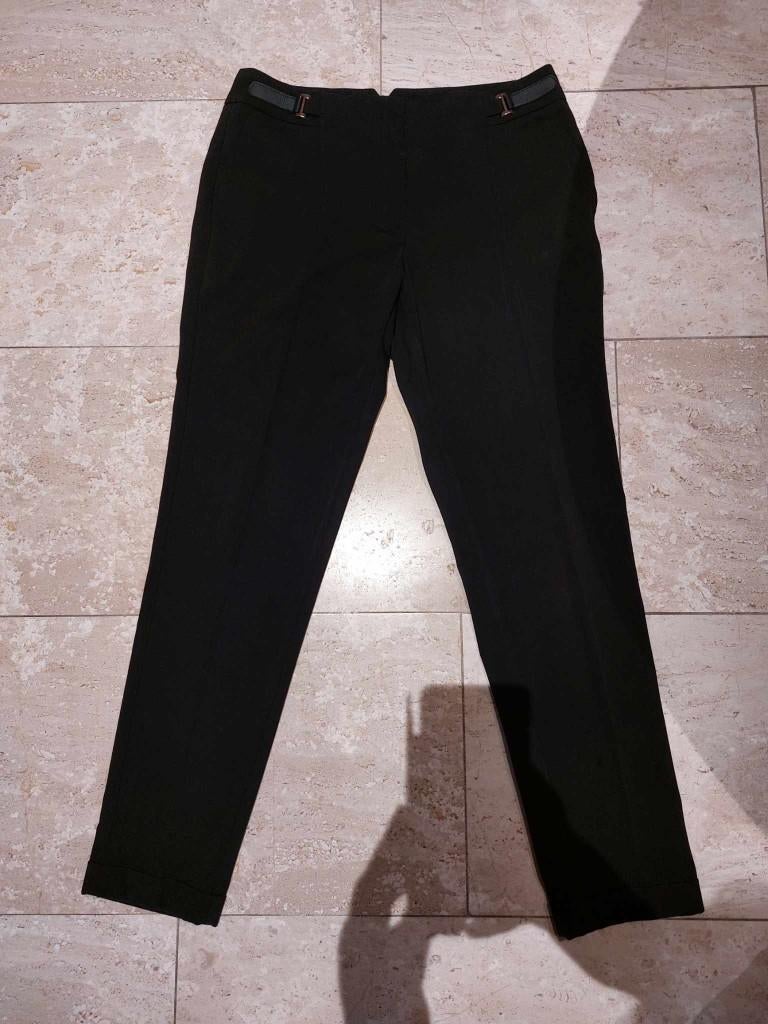 zwarte broek mango m36, Mango, Enlèvement ou Envoi, Taille 36 (S), Comme neuf
