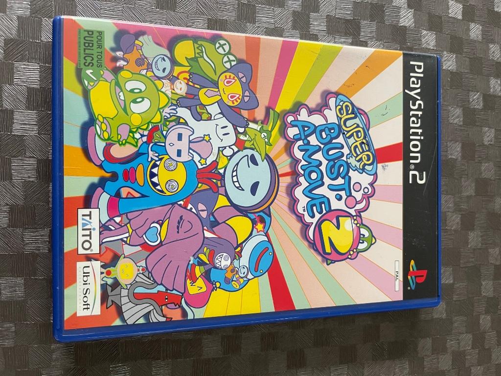 Super bust a move 2 PlayStation 2, Games en Spelcomputers, 2 spelers, Ophalen of Verzenden, Gebruikt, Puzzel en Educatief