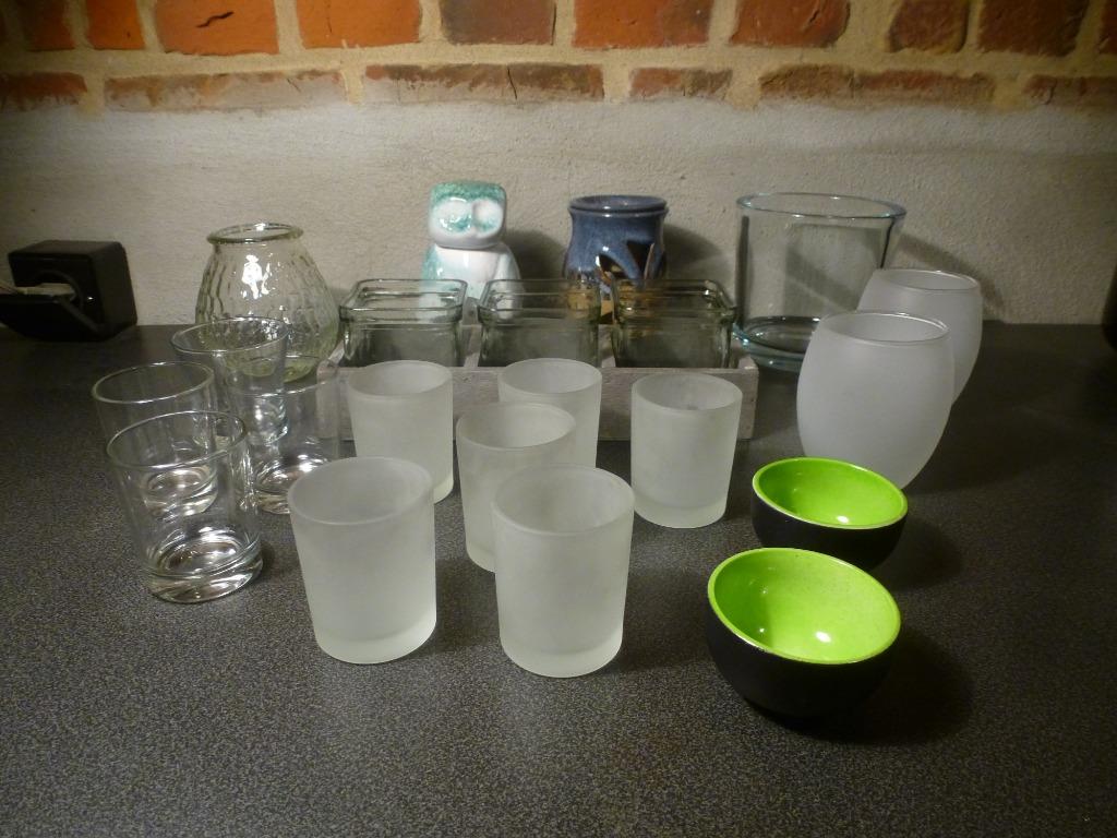 PORTE-VERRES POUR BOUGIES CHAUFFE-PLAT, Enlèvement ou Envoi, Comme neuf