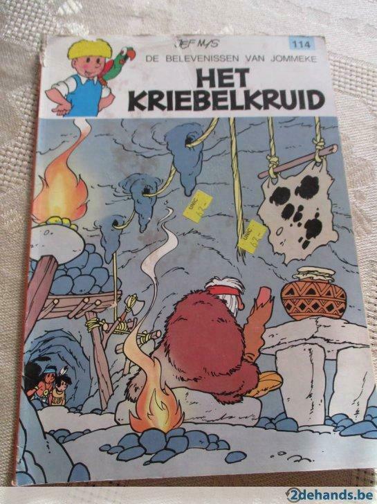 Jommeke 114: Het kriebelkruid, Ophalen of Verzenden, Gelezen