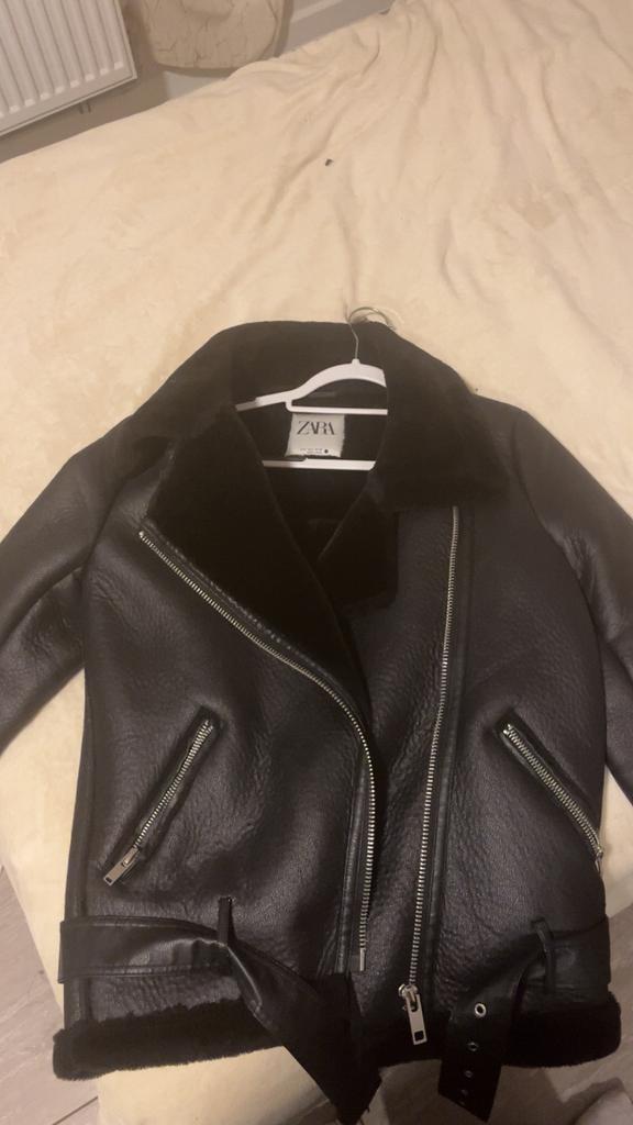 Zara jas, Motoren, Verzenden, Tweedehands, Dames, Jas | leer