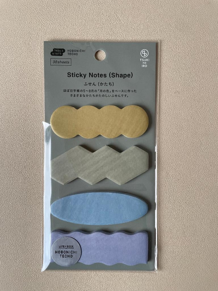 Hobonichi TSUKI NO IRO - sticky notes (shape), Ophalen of Verzenden, Nieuw