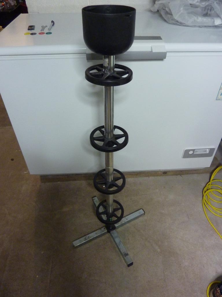 porte roue avec accessoires, Ophalen, Gebruikt