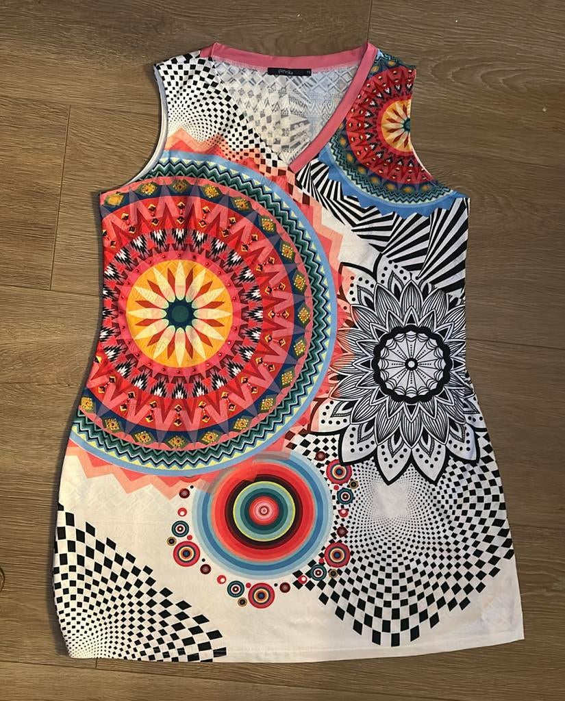 Jurk of tuniek maat T5, 44 of XXL, Overige kleuren, Maat 46/48 (XL) of groter, Ophalen of Verzenden, Zo goed als nieuw
