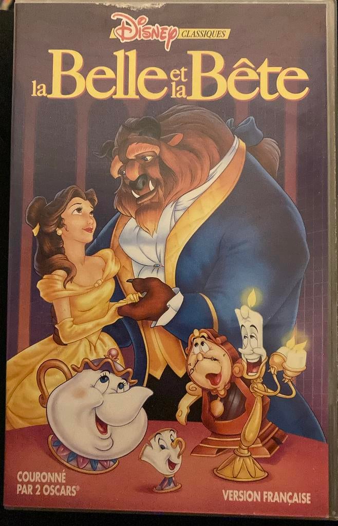 La belle et la bête vhs fr, Enlèvement ou Envoi, Comme neuf